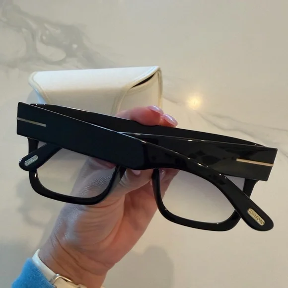 Tom Ford Black Designer Sunglasses - Picture 2 of 9